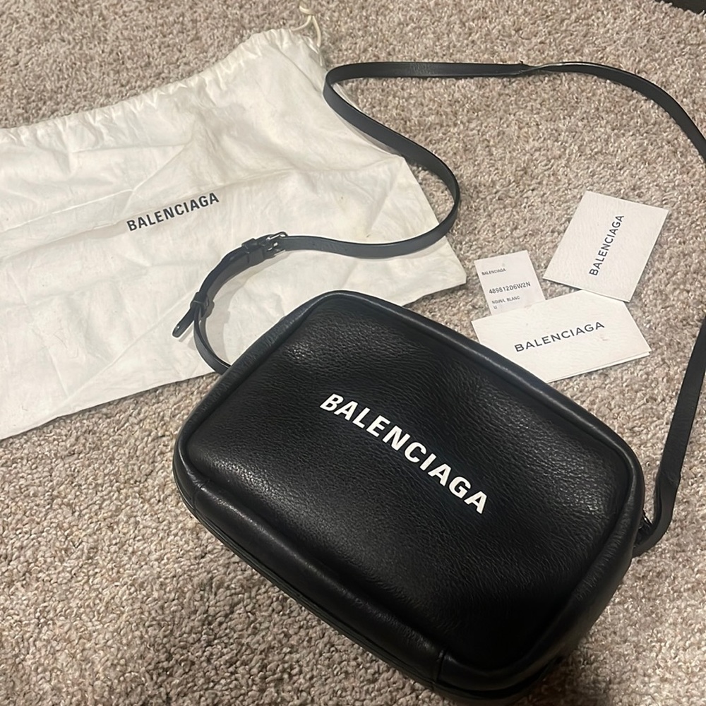 Balenciaga Everyday Camera Crossbody Bag